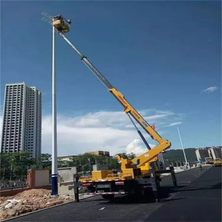 海尾镇维修路灯的曲臂升降车出租